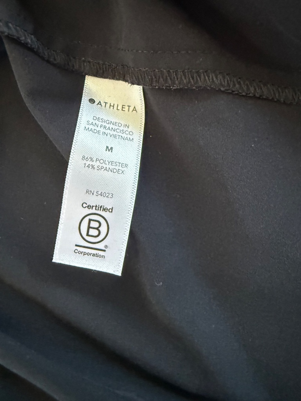 Athleta Rincon Dress Bundle M Black & Burgundy Sleeveless Athleisure Cinch Waist - Picture 7 of 8